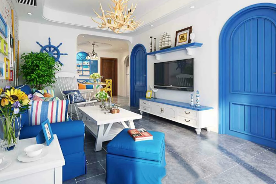 普洱地中海别墅风格装修设计，在家体验异域风情