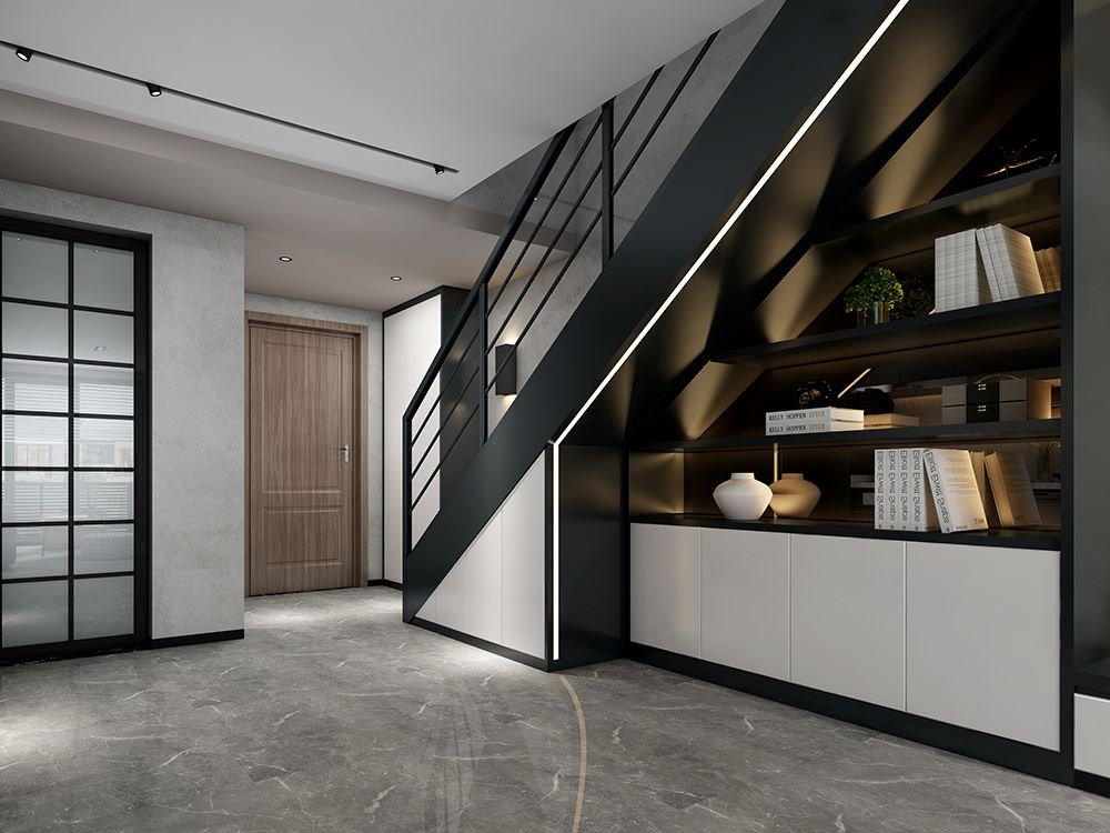 普洱室内装修兆阳O立方公寓45平米-现代简约风格室内设计家装案例