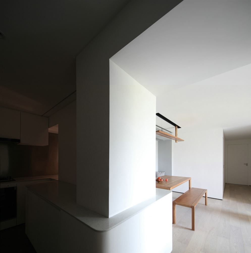 普洱室内装修龙湖春江名城128平方米三居-现代极简风格室内设计家装案例